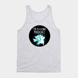 I'm Magical Unicorn!  Cute Funny Cool Unicorn Lover Quote Animal Lover Artwork Tank Top